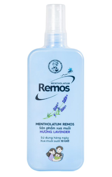 Remos Xịt 150Ml Lavender